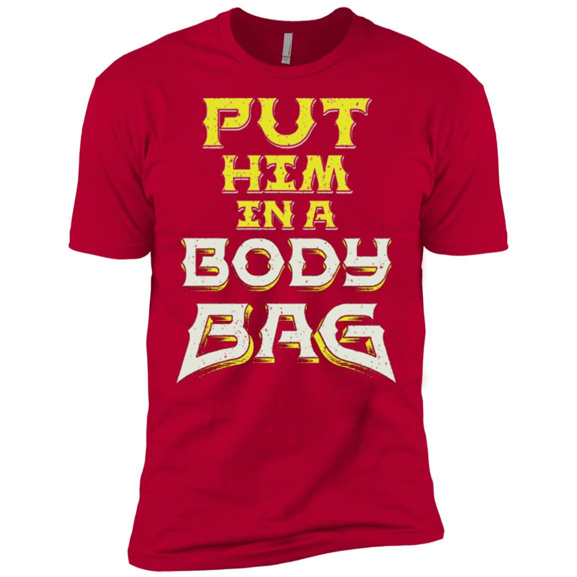 T-Shirts Red / X-Small BODY BAG Men's Premium T-Shirt