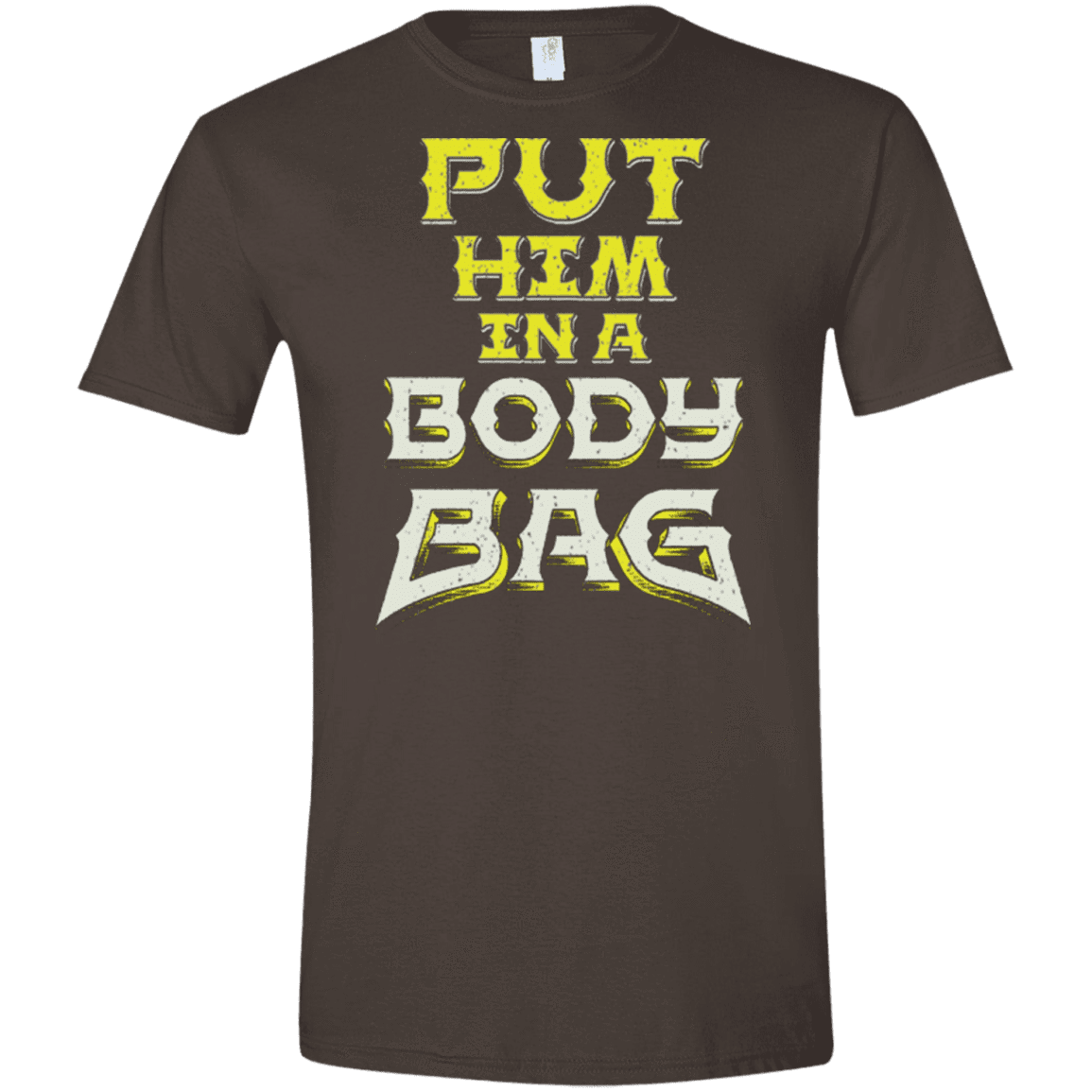 T-Shirts Dark Chocolate / S BODY BAG Men's Semi-Fitted Softstyle