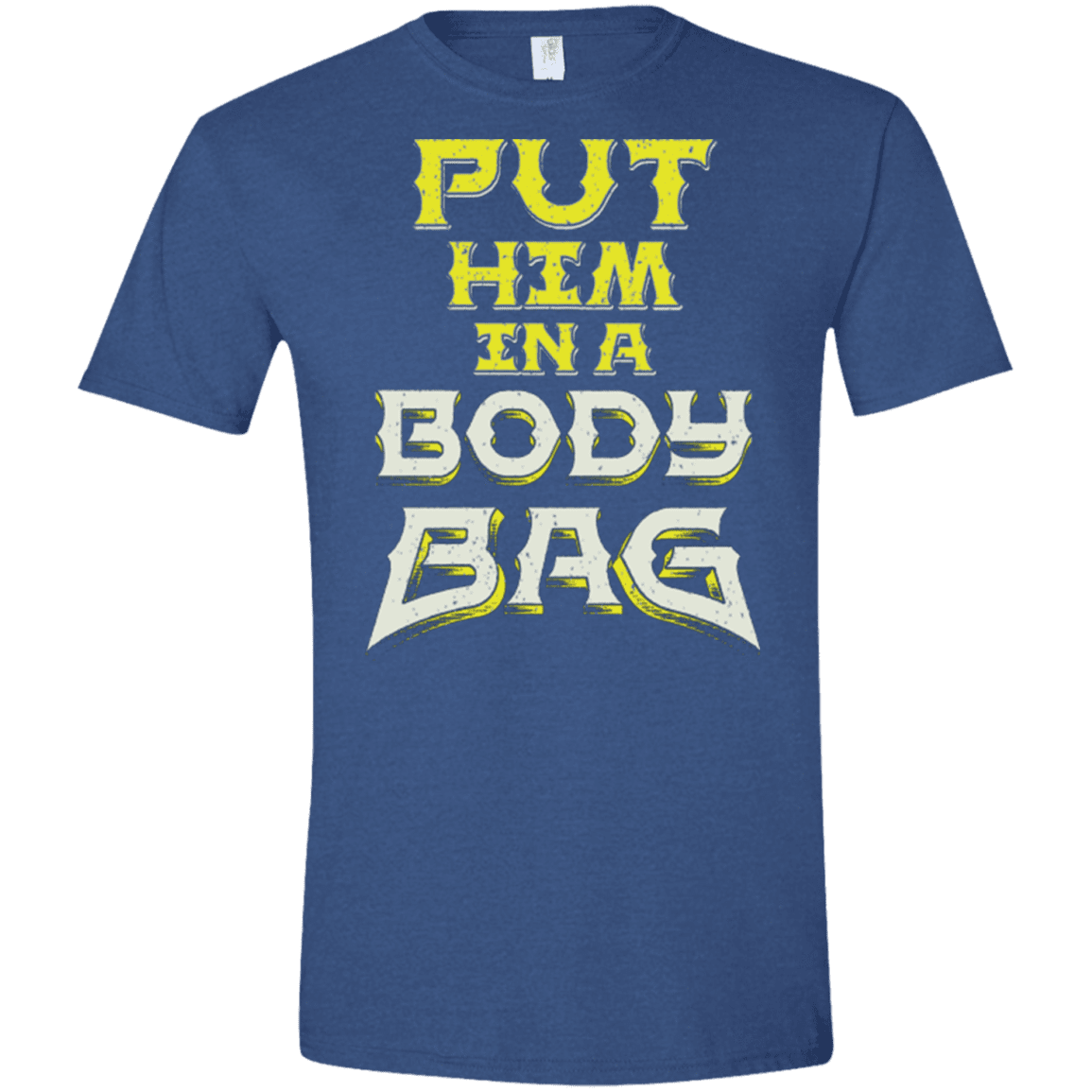 T-Shirts Heather Royal / X-Small BODY BAG Men's Semi-Fitted Softstyle