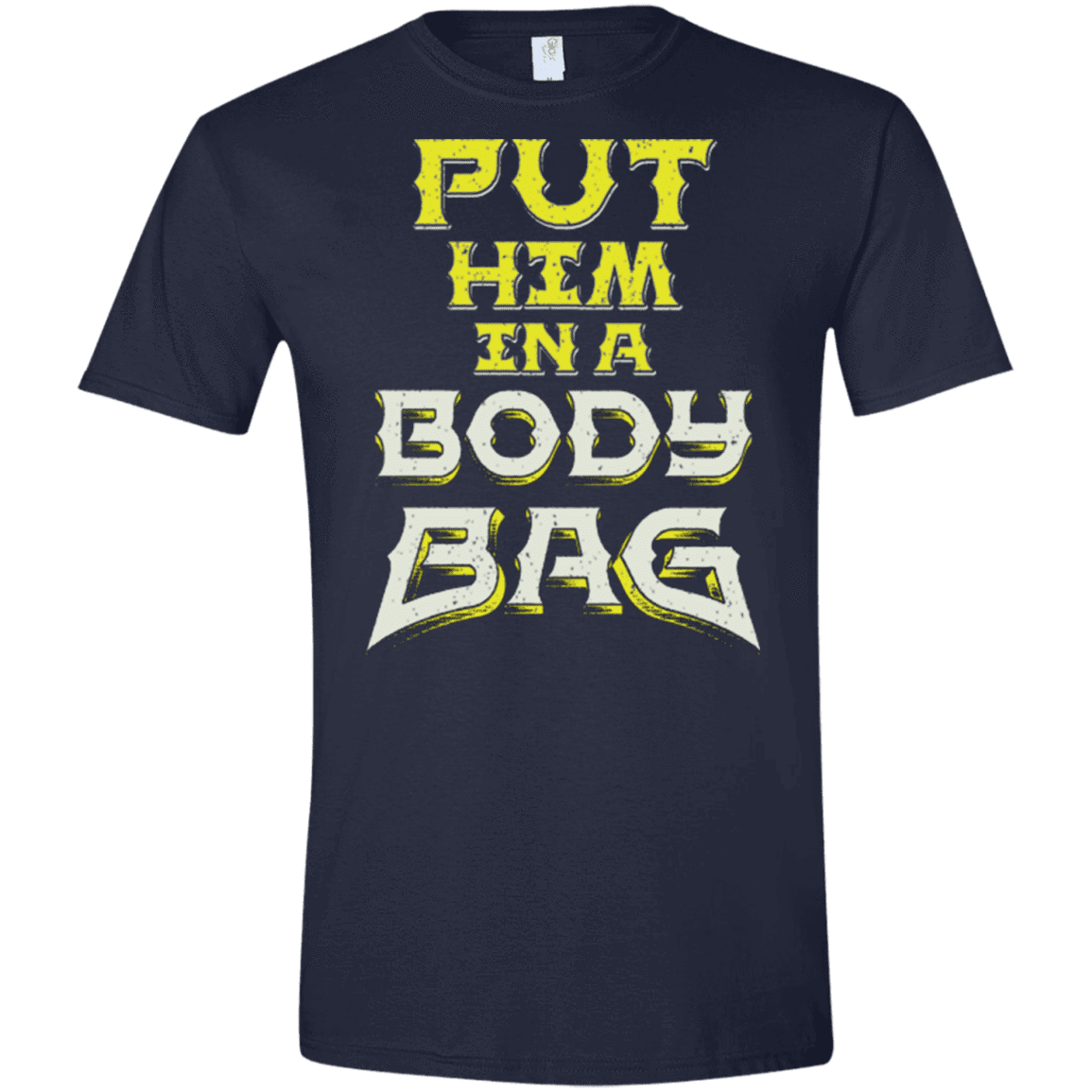 T-Shirts Navy / X-Small BODY BAG Men's Semi-Fitted Softstyle