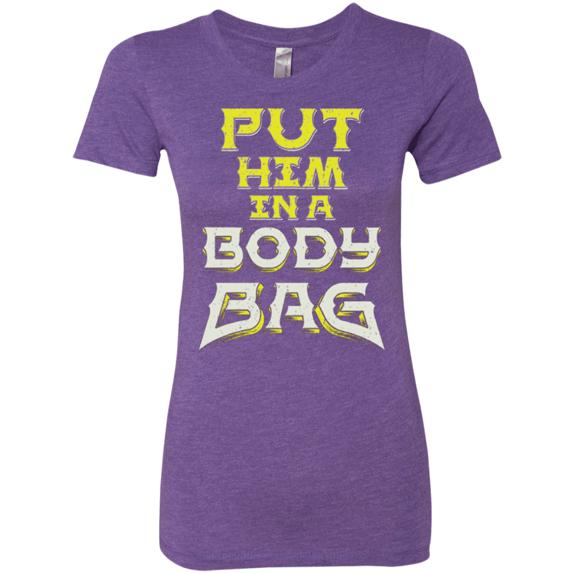 T-Shirts Purple Rush / S BODY BAG Women's Triblend T-Shirt