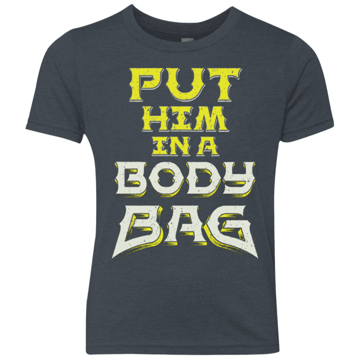 T-Shirts Vintage Navy / YXS BODY BAG Youth Triblend T-Shirt