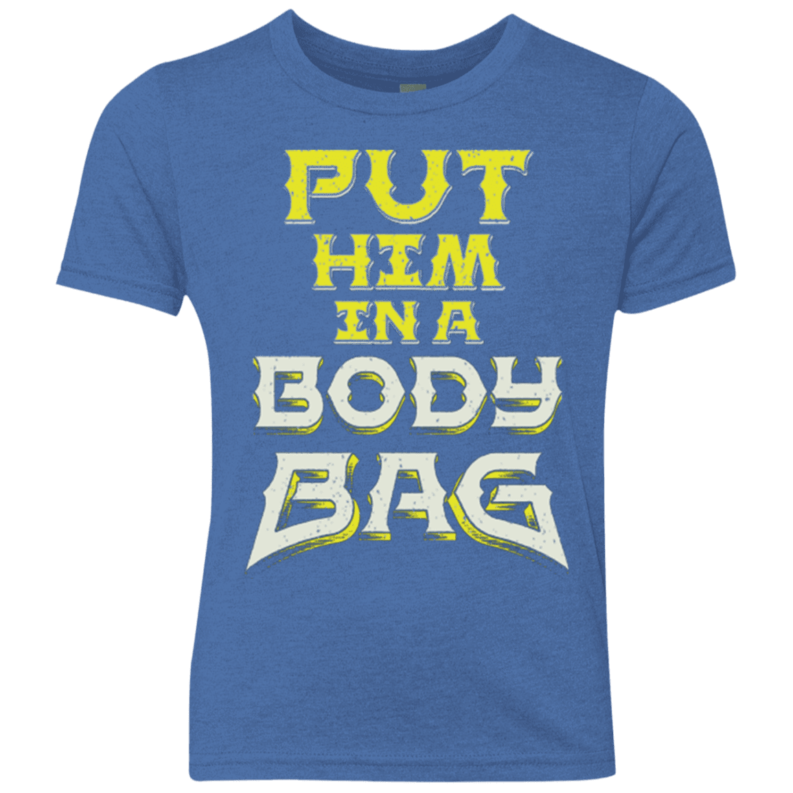 T-Shirts Vintage Royal / YXS BODY BAG Youth Triblend T-Shirt