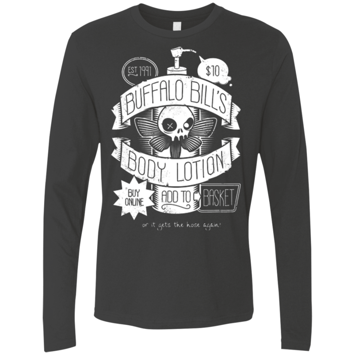 T-Shirts Heavy Metal / Small Body Lotion Men's Premium Long Sleeve