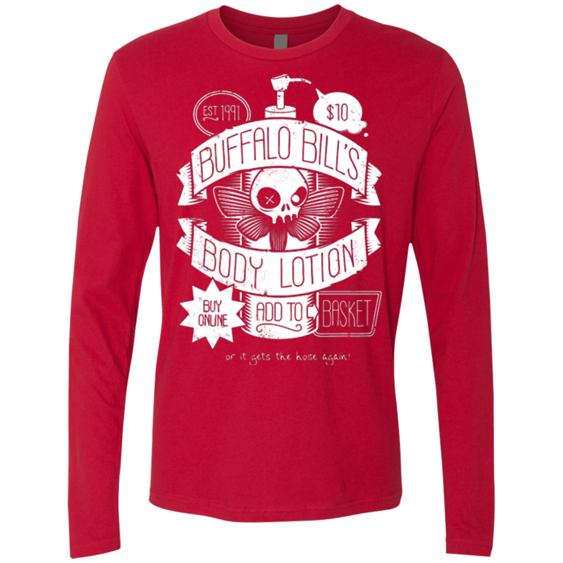 Body Lotion Men's Premium Long Sleeve