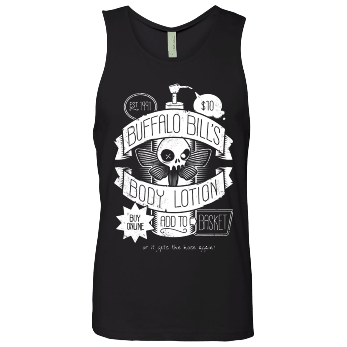 T-Shirts Black / Small Body Lotion Men's Premium Tank Top