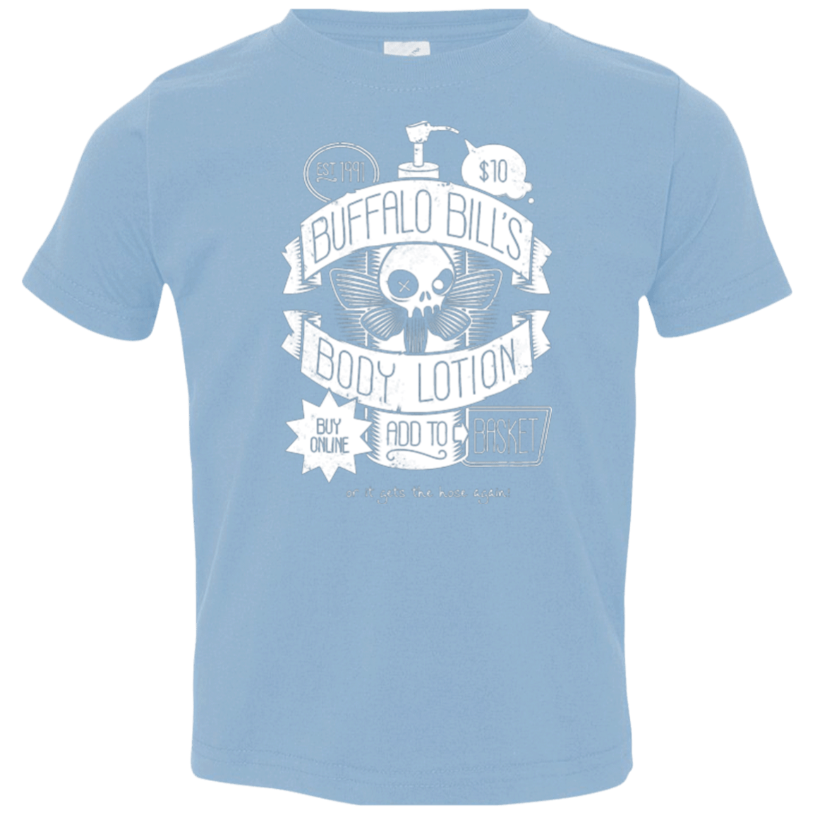 T-Shirts Light Blue / 2T Body Lotion Toddler Premium T-Shirt