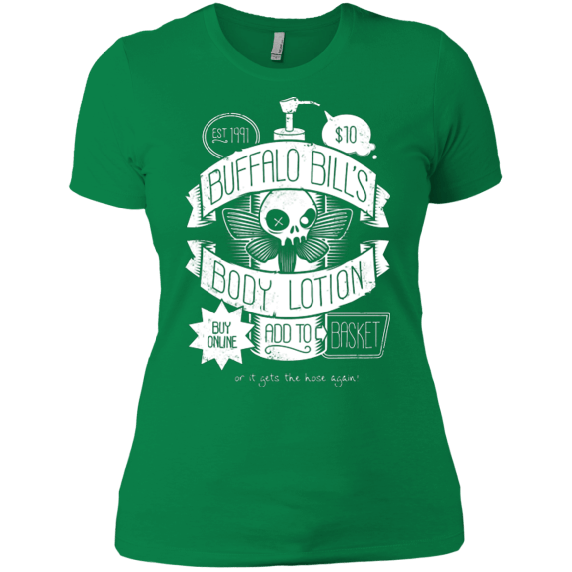T-Shirts Kelly Green / X-Small Body Lotion Women's Premium T-Shirt