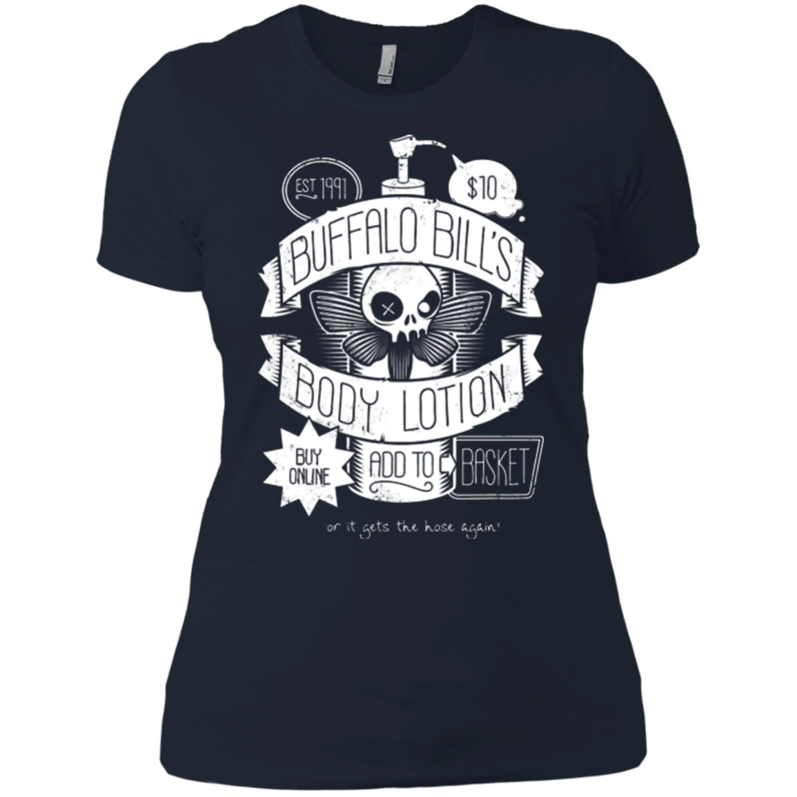 T-Shirts Midnight Navy / X-Small Body Lotion Women's Premium T-Shirt
