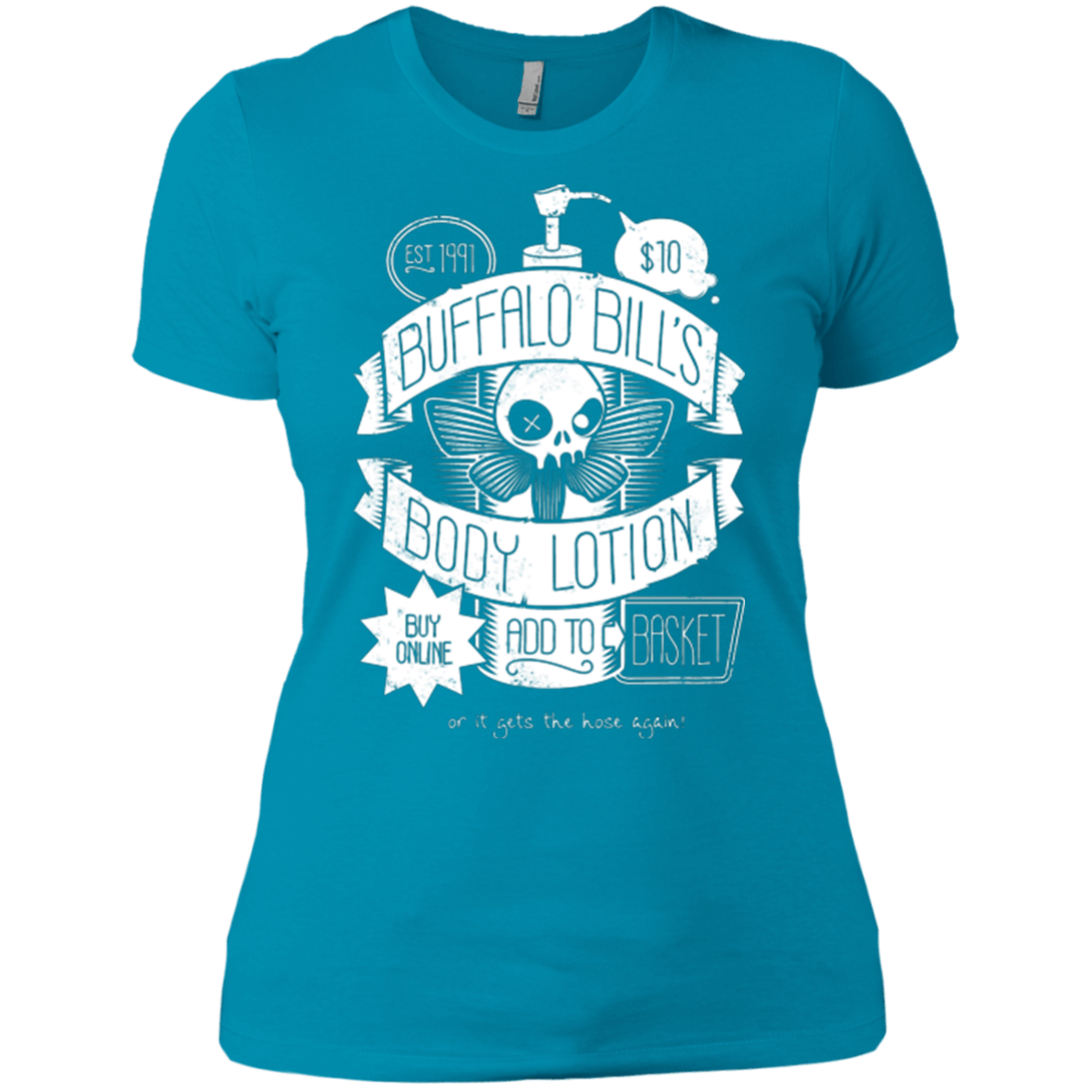 T-Shirts Turquoise / X-Small Body Lotion Women's Premium T-Shirt