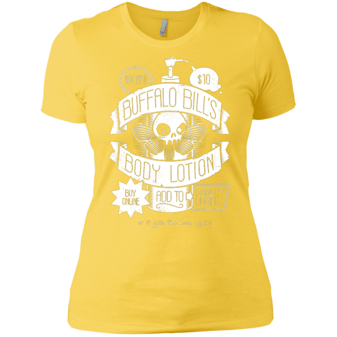 T-Shirts Vibrant Yellow / X-Small Body Lotion Women's Premium T-Shirt