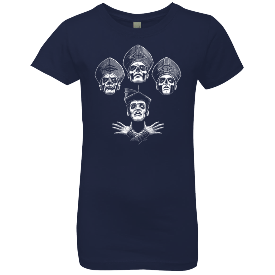 T-Shirts Midnight Navy / YXS Bohemian Ghost Girls Premium T-Shirt