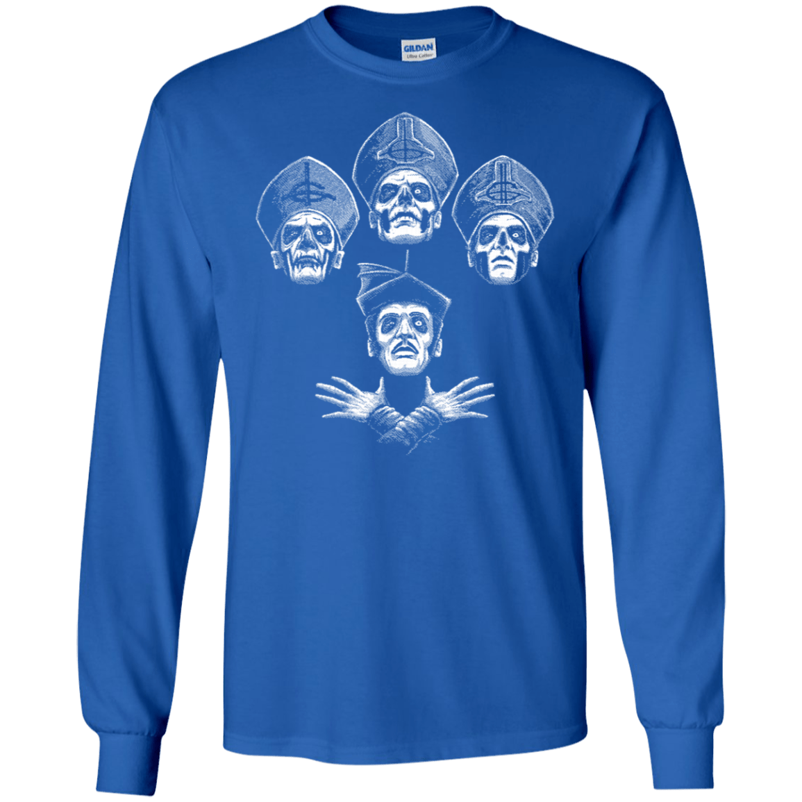 T-Shirts Royal / S Bohemian Ghost Men's Long Sleeve T-Shirt