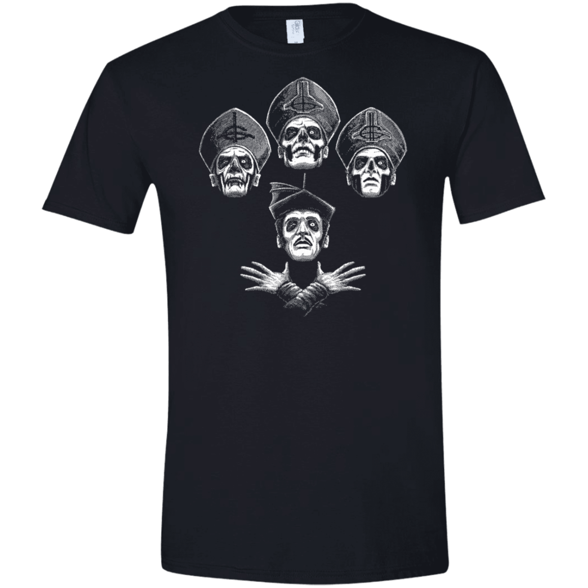 T-Shirts Black / X-Small Bohemian Ghost Men's Semi-Fitted Softstyle