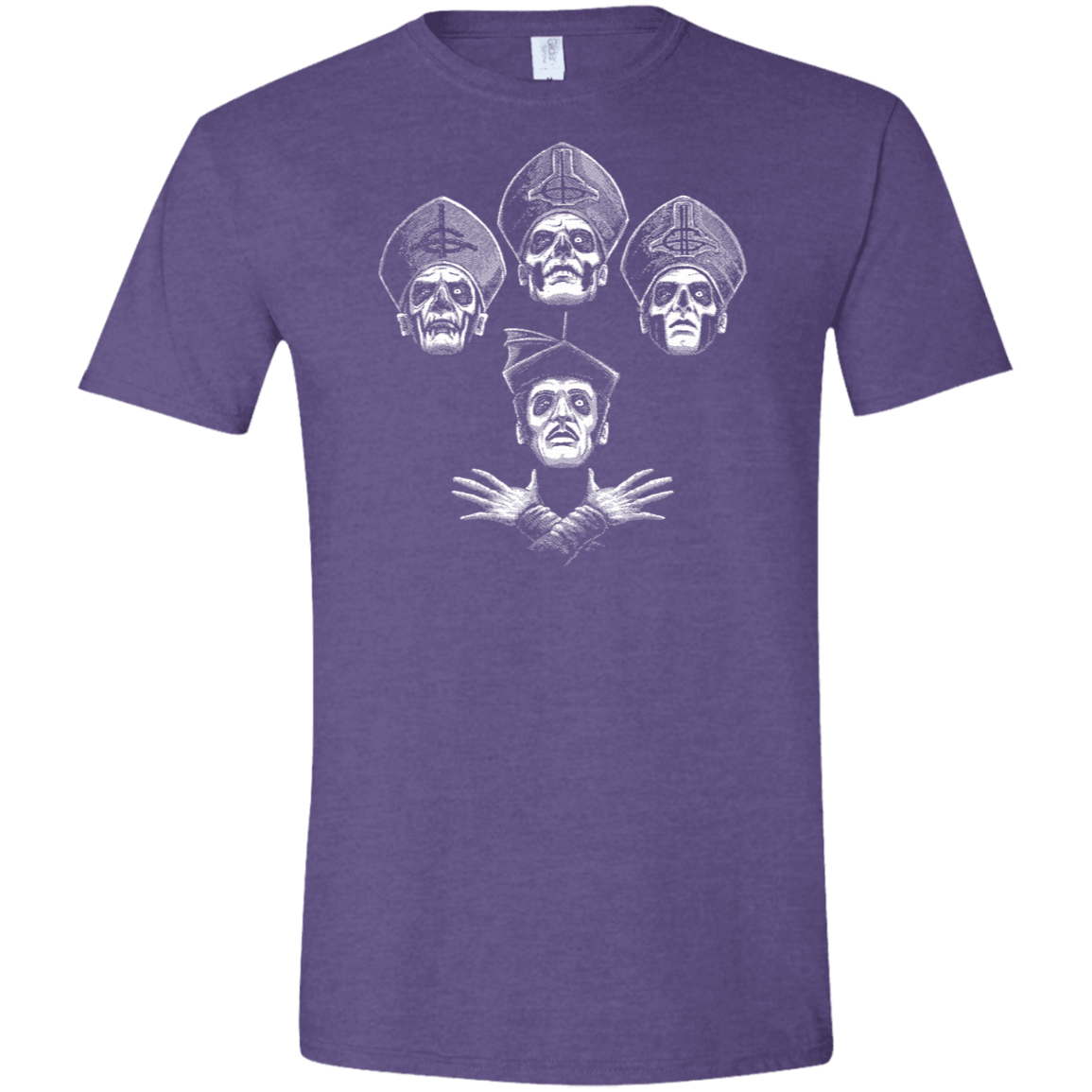 T-Shirts Heather Purple / S Bohemian Ghost Men's Semi-Fitted Softstyle