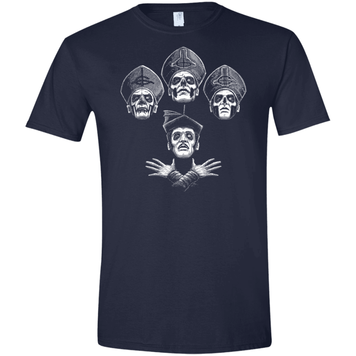 T-Shirts Navy / X-Small Bohemian Ghost Men's Semi-Fitted Softstyle