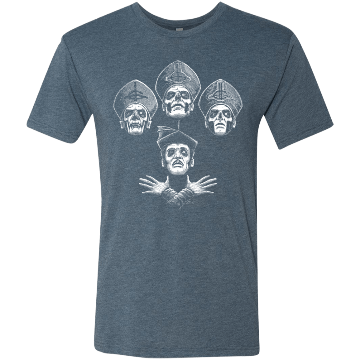 T-Shirts Indigo / S Bohemian Ghost Men's Triblend T-Shirt