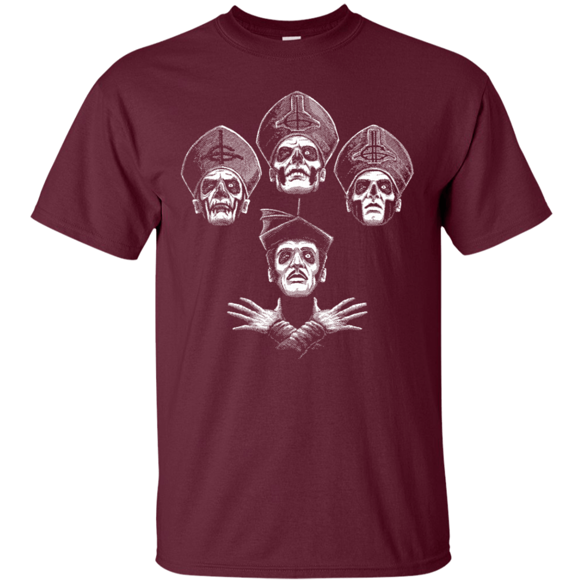 T-Shirts Maroon / S Bohemian Ghost T-Shirt