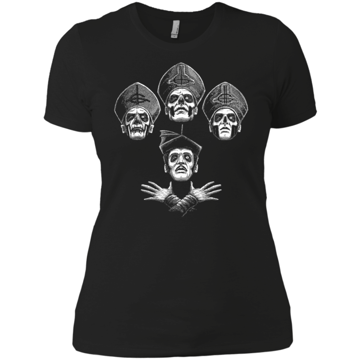 T-Shirts Black / X-Small Bohemian Ghost Women's Premium T-Shirt