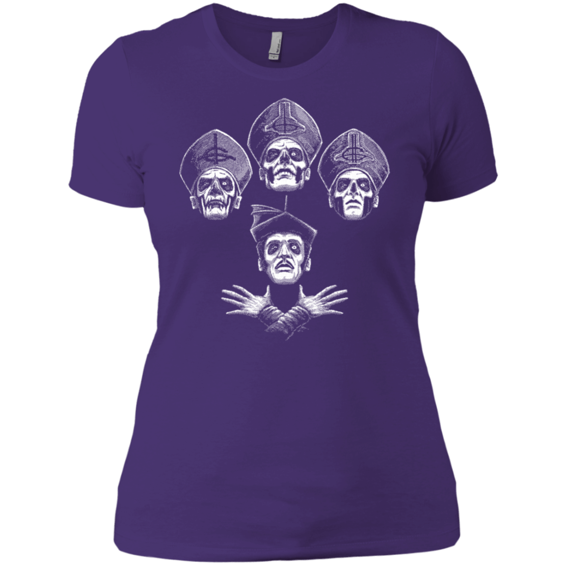 T-Shirts Purple Rush/ / X-Small Bohemian Ghost Women's Premium T-Shirt