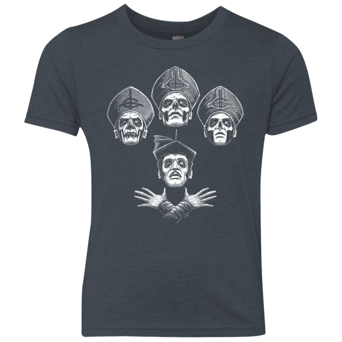 T-Shirts Vintage Navy / YXS Bohemian Ghost Youth Triblend T-Shirt