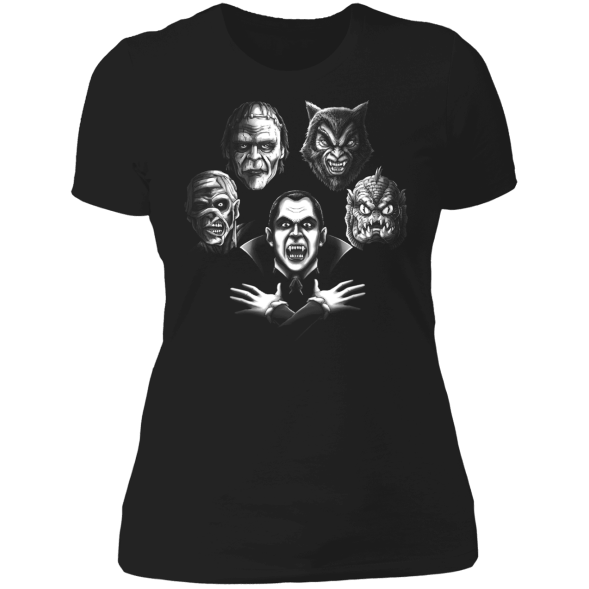 T-Shirts Black / X-Small Bohemian Monster Women's Premium T-Shirt