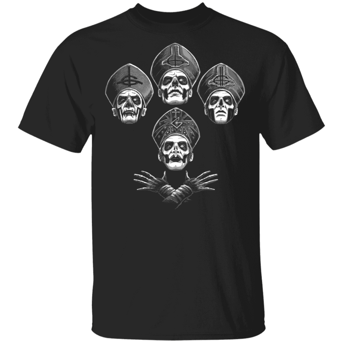 T-Shirts Black / S Bohemian Popia T-Shirt