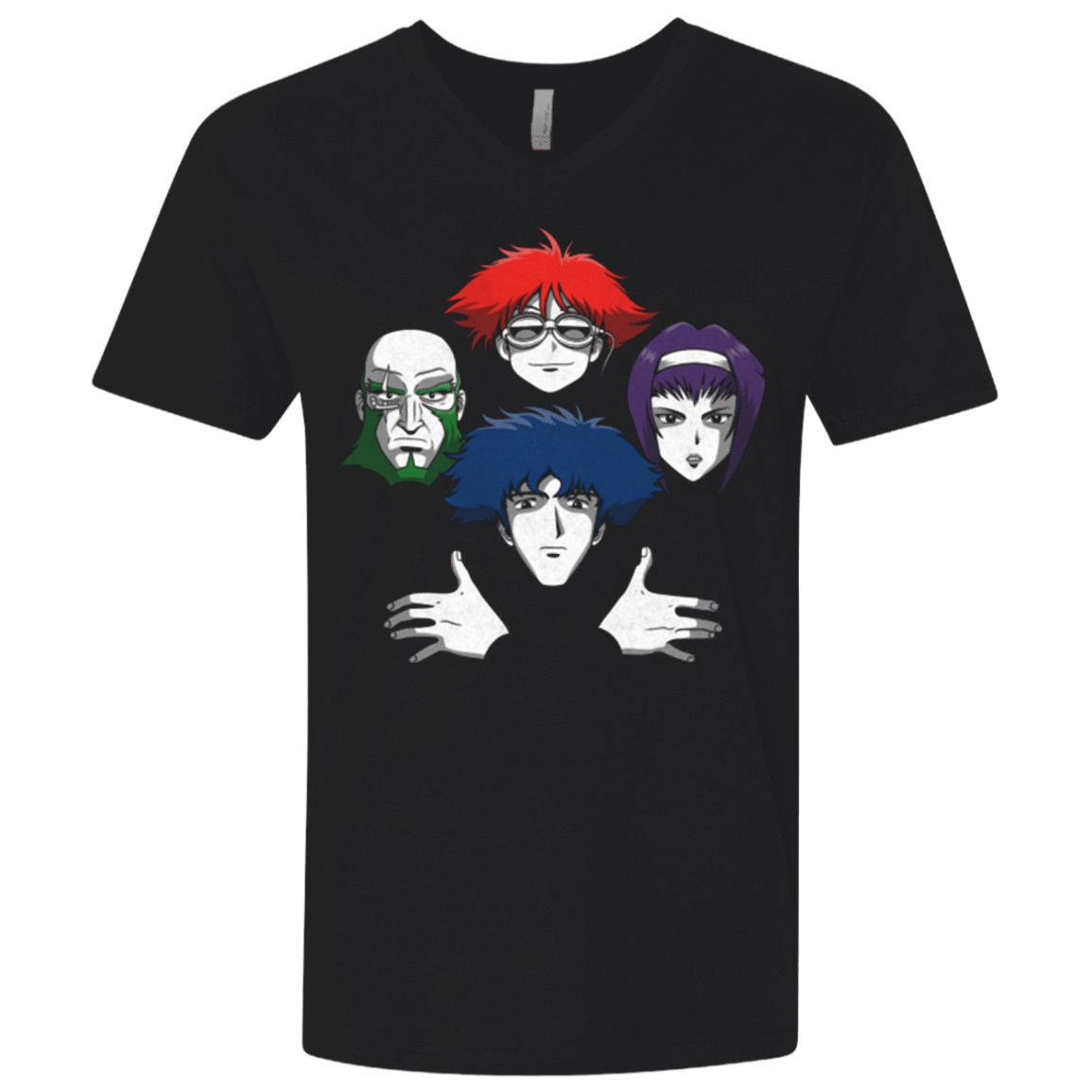 T-Shirts Black / X-Small Bohemian Rhapsody Men's Premium V-Neck