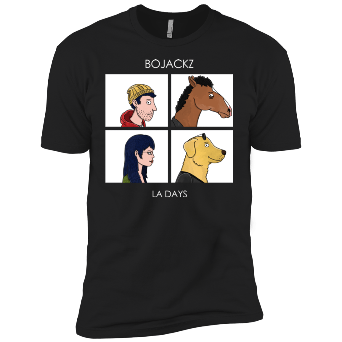 T-Shirts Black / YXS Bojackz Boys Premium T-Shirt
