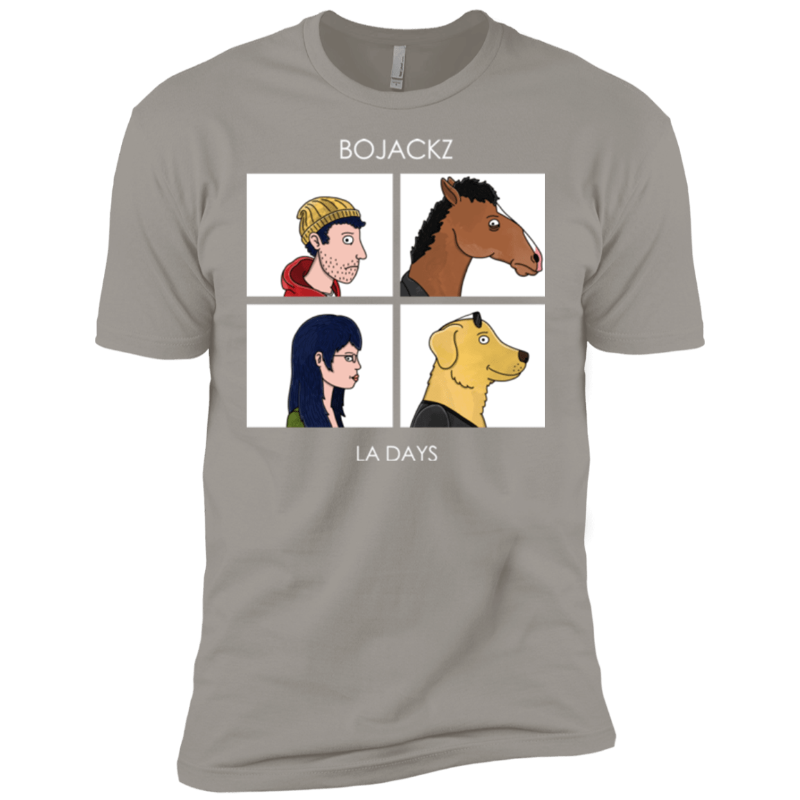 T-Shirts Light Grey / YXS Bojackz Boys Premium T-Shirt