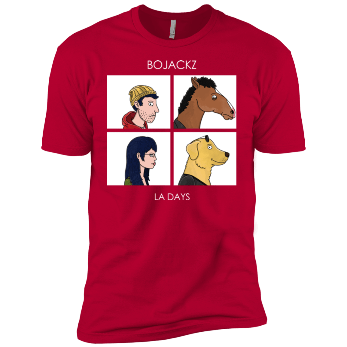 T-Shirts Red / YXS Bojackz Boys Premium T-Shirt