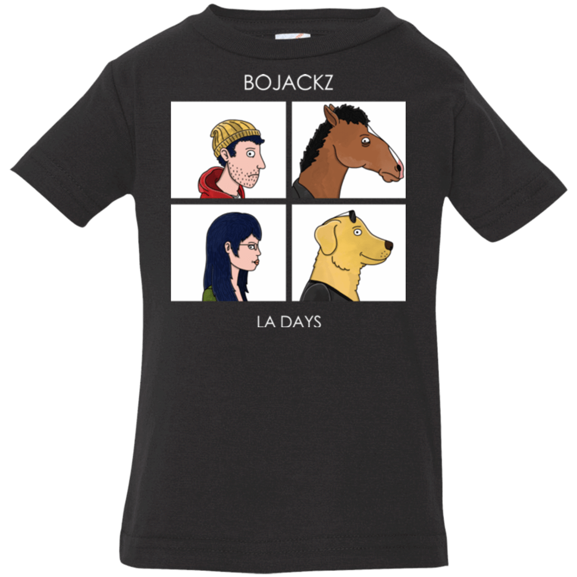 T-Shirts Black / 6 Months Bojackz Infant Premium T-Shirt