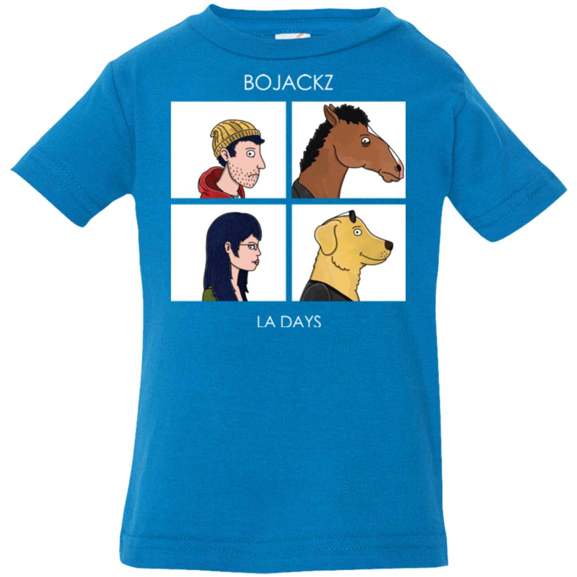 T-Shirts Cobalt / 6 Months Bojackz Infant Premium T-Shirt