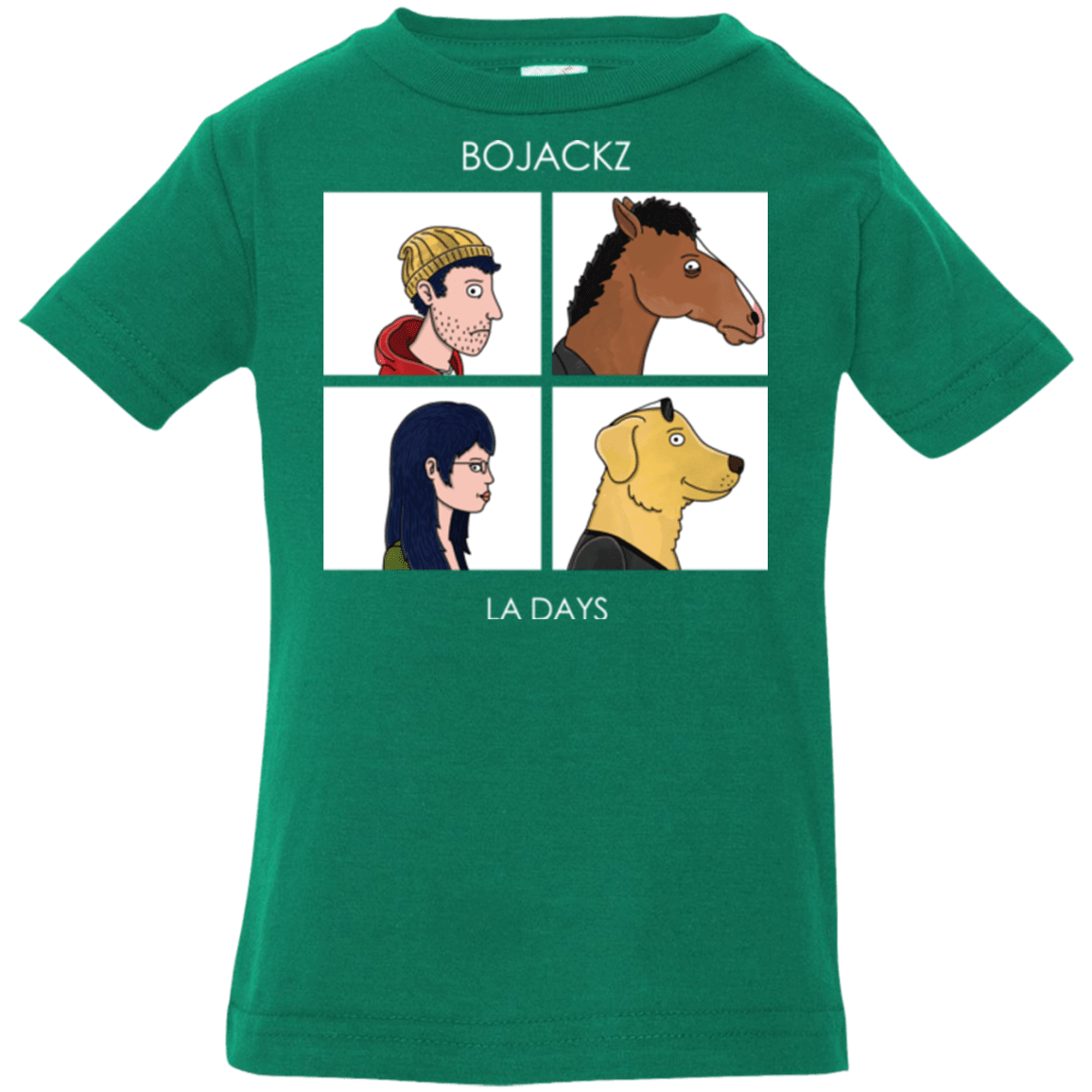 T-Shirts Kelly / 6 Months Bojackz Infant Premium T-Shirt