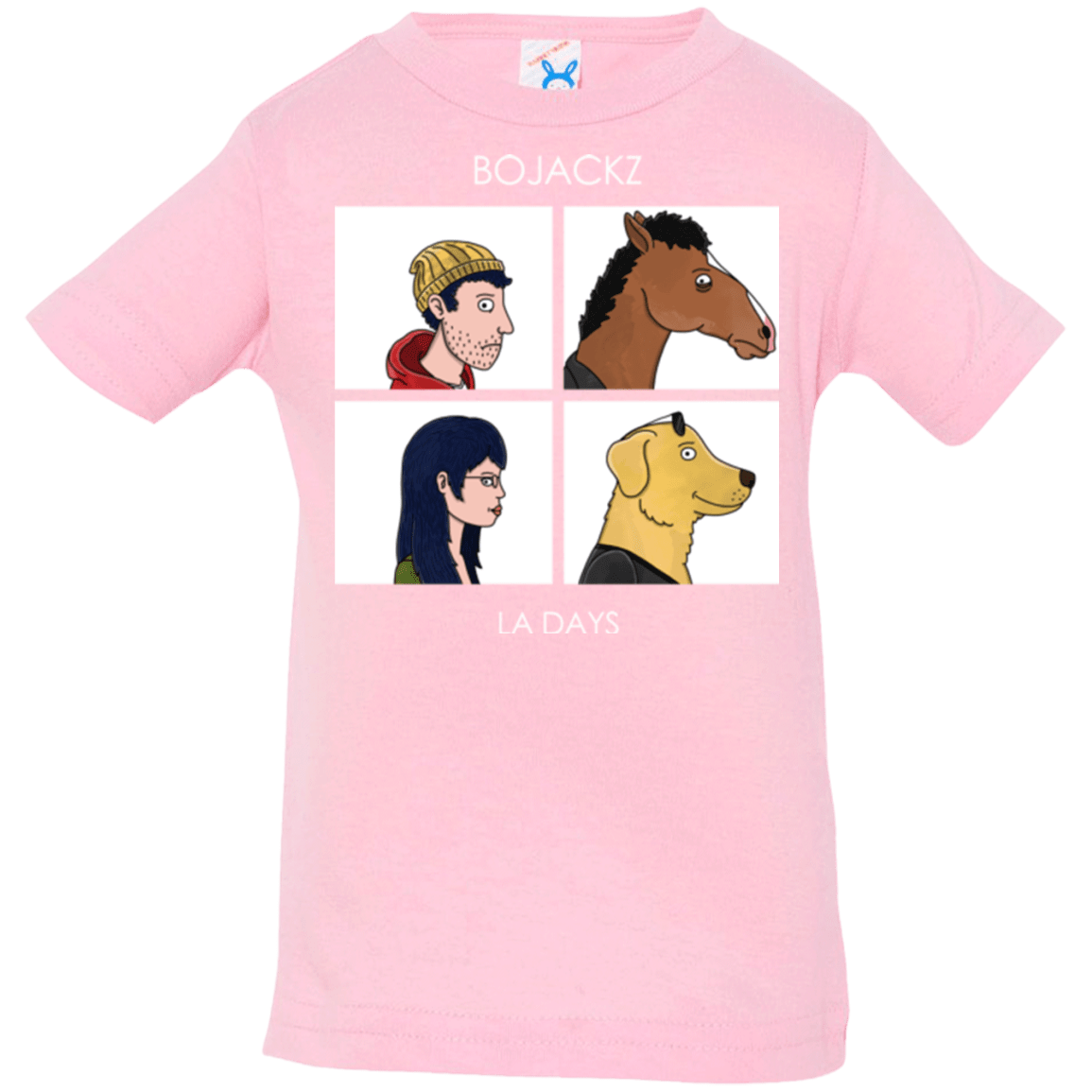 T-Shirts Pink / 6 Months Bojackz Infant Premium T-Shirt