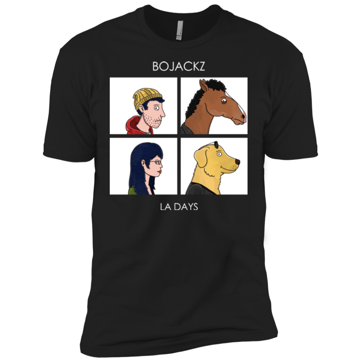 T-Shirts Black / X-Small Bojackz Men's Premium T-Shirt