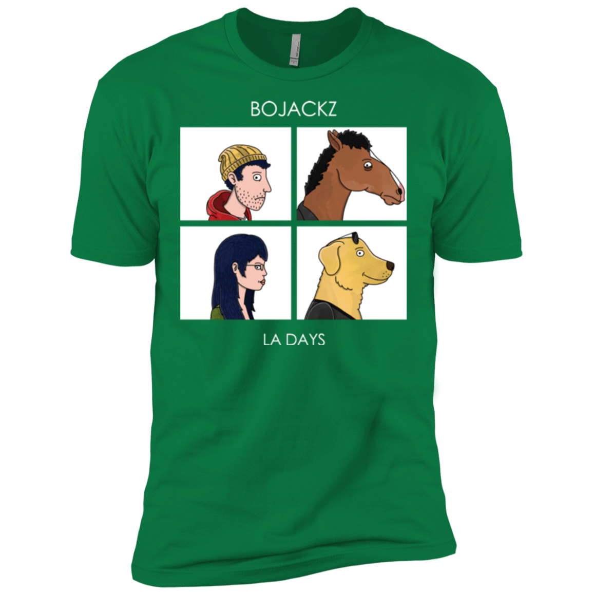 T-Shirts Kelly Green / X-Small Bojackz Men's Premium T-Shirt