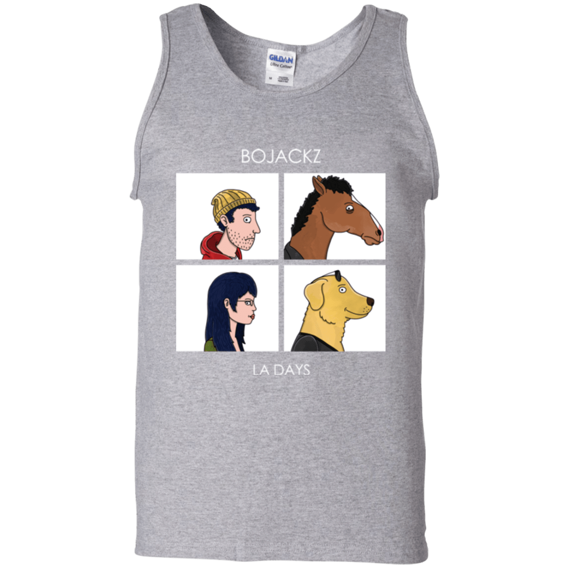 T-Shirts Sport Grey / S Bojackz Men's Tank Top
