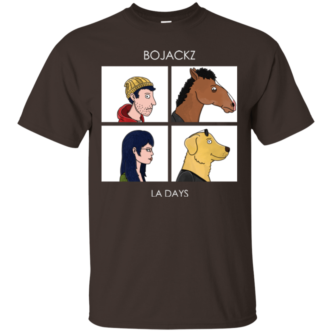 T-Shirts Dark Chocolate / S Bojackz T-Shirt