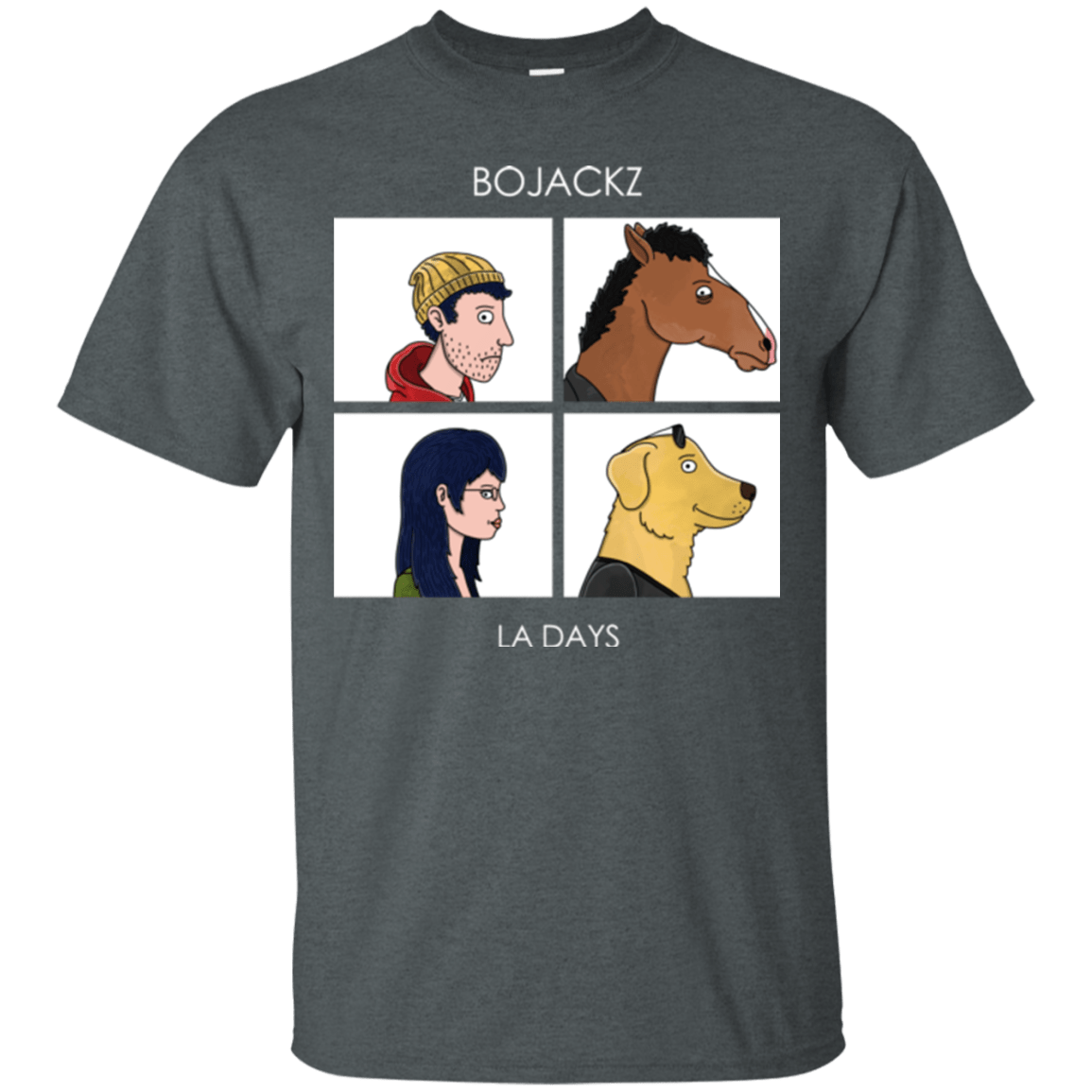 T-Shirts Dark Heather / S Bojackz T-Shirt