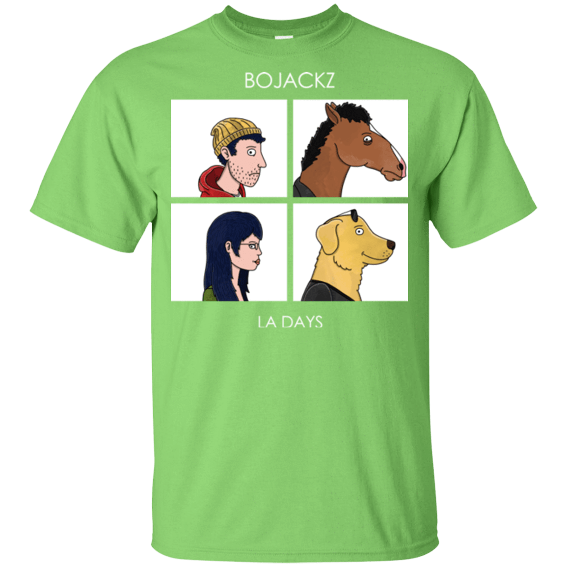 T-Shirts Lime / YXS Bojackz Youth T-Shirt