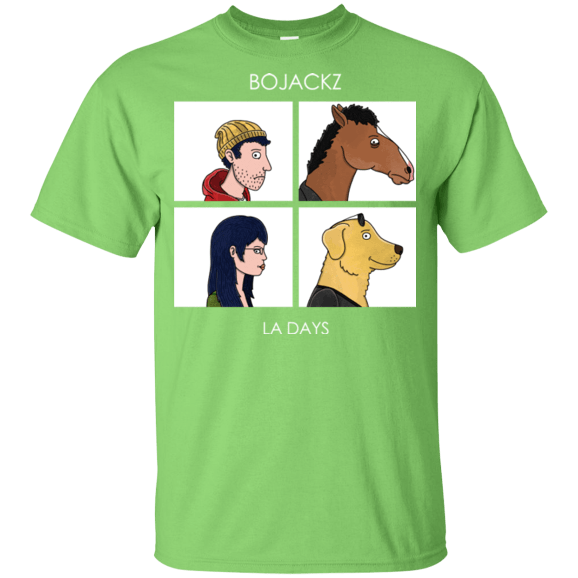 T-Shirts Lime / YXS Bojackz Youth T-Shirt