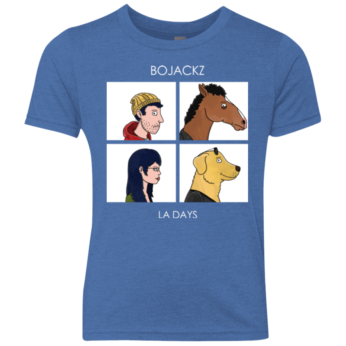 T-Shirts Vintage Royal / YXS Bojackz Youth Triblend T-Shirt