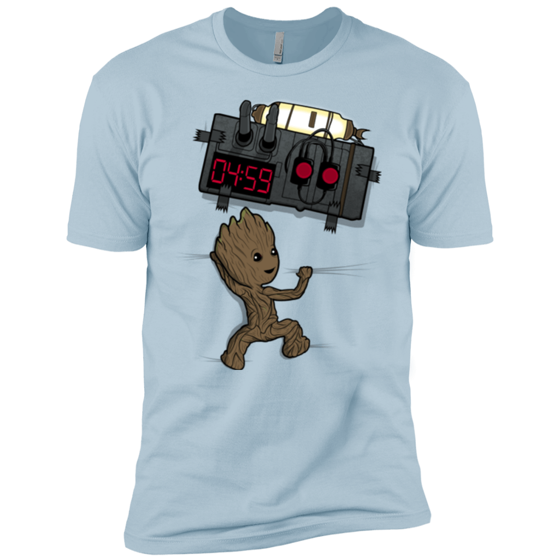 T-Shirts Light Blue / YXS Bomb In Your Chest! Boys Premium T-Shirt