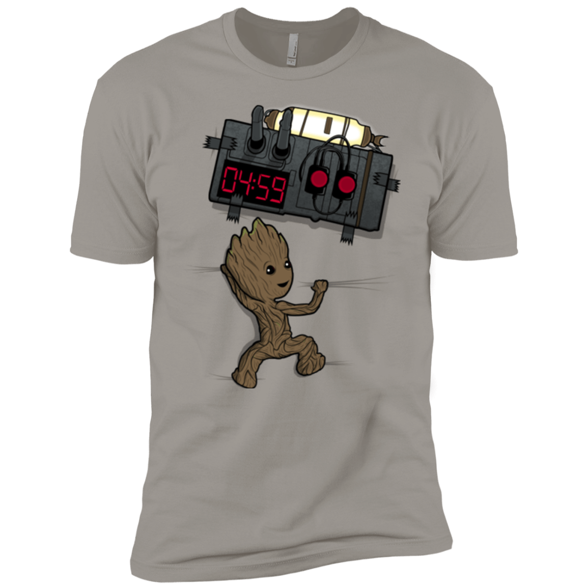 T-Shirts Light Grey / YXS Bomb In Your Chest! Boys Premium T-Shirt