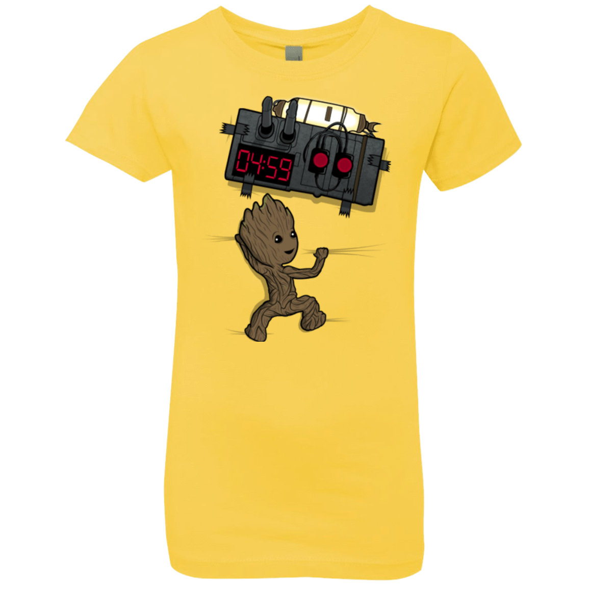 T-Shirts Vibrant Yellow / YXS Bomb In Your Chest! Girls Premium T-Shirt