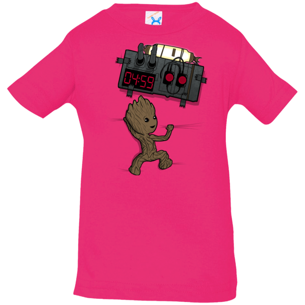 T-Shirts Hot Pink / 6 Months Bomb In Your Chest! Infant Premium T-Shirt