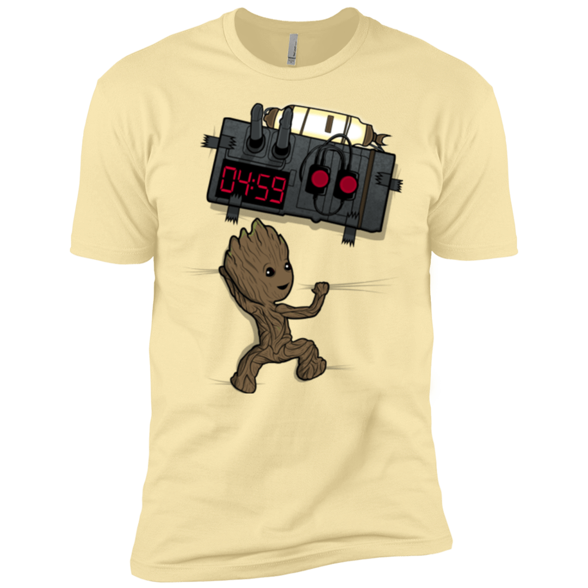 T-Shirts Banana Cream / X-Small Bomb In Your Chest! Men's Premium T-Shirt