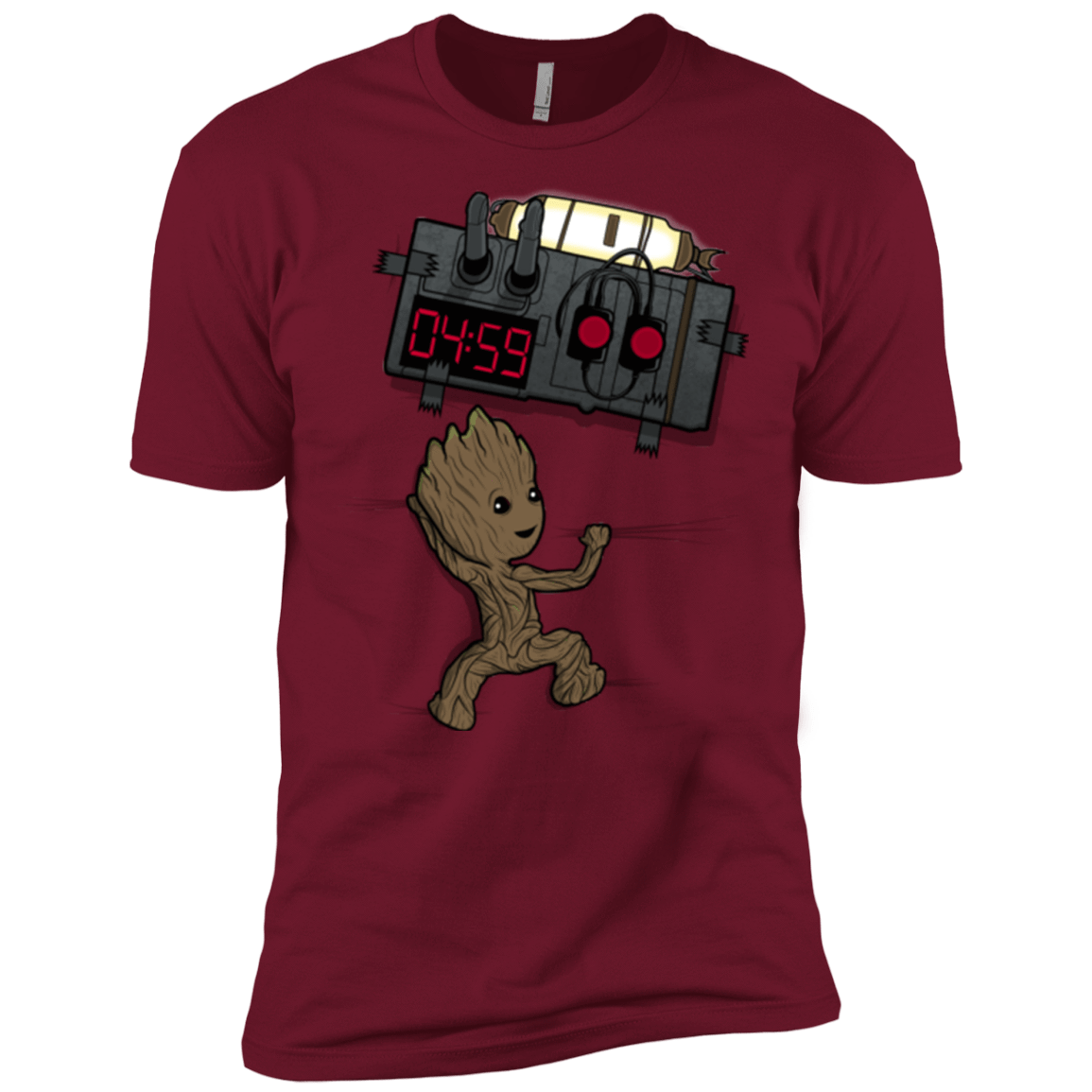 T-Shirts Cardinal / X-Small Bomb In Your Chest! Men's Premium T-Shirt