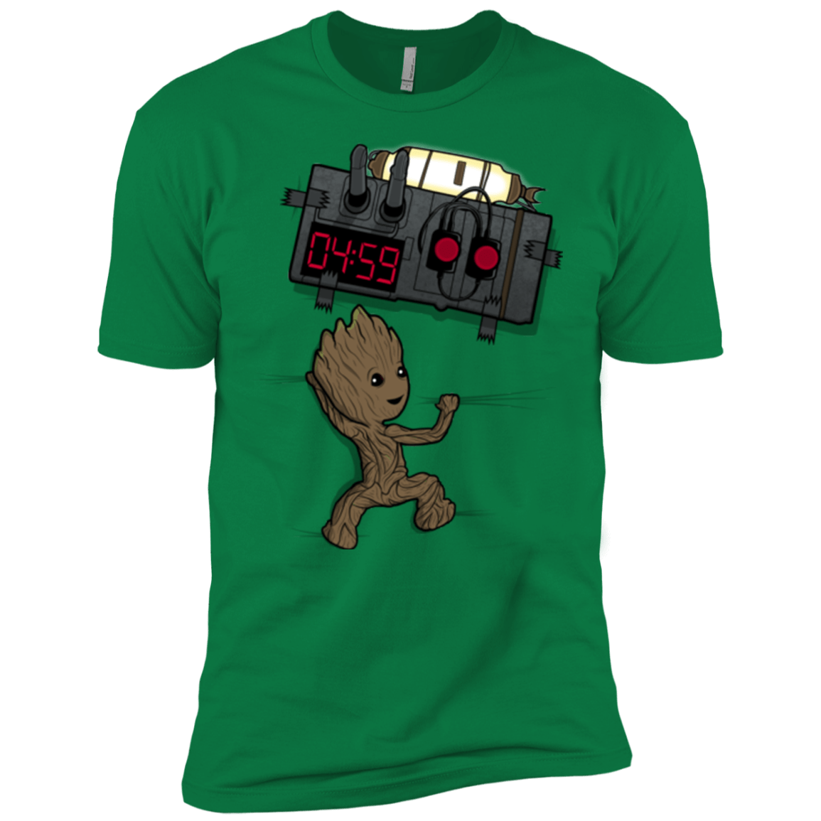 T-Shirts Kelly Green / X-Small Bomb In Your Chest! Men's Premium T-Shirt